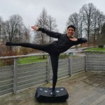 Stående på platta