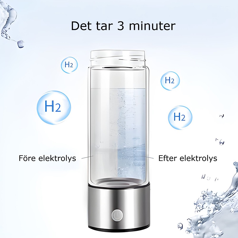 Hydrogen water cupTrendRehab 3 minuter